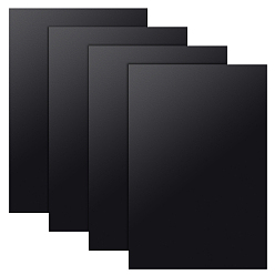 Черный Доска из абс-пластика, , для самостоятельного изготовления песочного стола из материала для моделирования, прямоугольные, чёрные, 300x200x1 мм