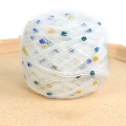 Разноцветный Пряжа для вязания мохер, пряжа для вязания крючком, для свитера, шапки, носков, детских одеял, красочный, 2 мм