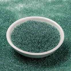 (RR2445) Прозрачный Блеск Морской Пены Миюки круглые бусины рокайль, японский бисер, 15/0, (р-р 2445) прозрачная морская пена блеск, 1.5 мм, отверстия : 0.7 mm, около 250000 шт / фунт