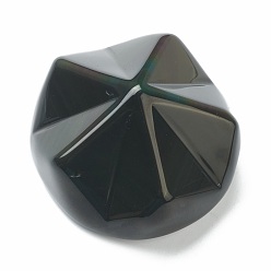 Obsidian Natural Obsidian Display Decorations, Star, 63~69x62~65x40~43mm