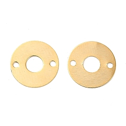 Donut Подвески из латуни, без кадмия и без свинца, реальный 24 k позолоченный, пончик, 10x0.2 мм, отверстие : 1 мм