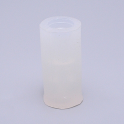 White Chess Knight Shape Fondant Molds, Food Grade Silicone Molds, For DIY Candle, UV Resin & Epoxy Resin Craft Making, White, 35x75mm, Inner Diameter: 24mm