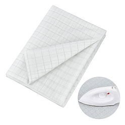 Blanc Ruban adhésif en tissu non tissé quadrillé de 1 cm, blanc, 2.5mm