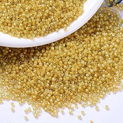 (DB2041) Светящиеся Соты Бусины miyuki delica, цилиндр, японский бисер, 11/0, (дБ 2041) светящиеся соты, 1.3x1.6 мм, отверстия: 0.8 мм, около 10000 шт / мешок, 50 г / мешок