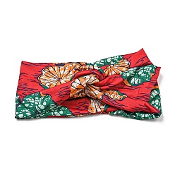 Темно-Голубой Повязки на голову из полиэстера и спандекса с принтом в стиле бохо, аксессуары для волос с эластичной оберткой для девочек и женщин, глубокое синее небо, 240x10 мм