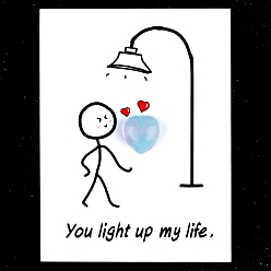 Опал Украшения в виде сердечек из синтетического опалита, с бумажными карточками, фигурка для украшения дома, энергетический камень рейки для исцеления, 15 мм