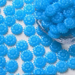 Синий 100шт. светящиеся в темноте частицы сургуча, для ретро печать печать, цветок, синие, 25 мм