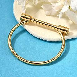 Настоящее золото 18K Ионное покрытие (ip) 304 браслеты из нержавеющей стали, реальный 18 k позолоченный, 2-1/2 дюйм (6.3 см) x 1-7/8 дюйм (4.7 см), 4~9 мм