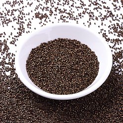 (DB1051) Matte Metallic Bronze Gold Iris MIYUKI Delica Beads, Cylinder, Japanese Seed Beads, 11/0, (DB1051) Matte Metallic Bronze Gold Iris, 1.3x1.6mm, Hole: 0.8mm, about 2000pcs/bottle, 10g/bottle