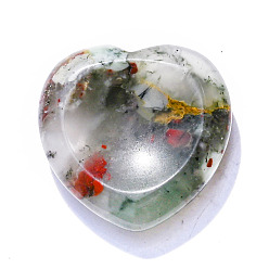 Гелиотроп Натуральный африканский кровавый камень, камень для беспокойства сердца, для балансировки Рейки, украшения для домашнего экрана, 30x8 мм