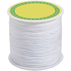 Белый 1 рулон нейлоновой нити, для diy craft, белые, 0.8 мм, около 98.42 ярдов (90 м) / рулон