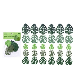 Лист Блокнот для альбомов, для альбома для вырезок diy, поздравительная открытка, справочная бумага, разноцветные, лист, 25~45x21~36x0.1 мм, 5 стили, 6 шт / стиль, 30 шт / комплект