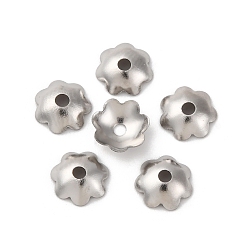 Нержавеющая Сталь Цвет 316l хирургические колпачки из нержавеющей стали, цвет нержавеющей стали, 6x2 мм, отверстие : 1.2 мм