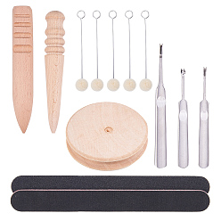 Leather Leather Grinding Trimming Round Flat Stick Vegetable Tanned, Leather Polishing Strips, Trenching Tool