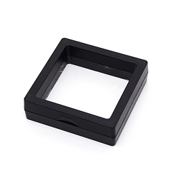 Clear Transparent Acrylic 3D Floating Frame, Display Holder/Box/Frames, for Jewelry, Gift Display, Square, Clear, 2-3/4x2-3/4 inch(7x7cm)