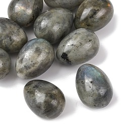 Лабрадорита Натуральный лабрадорит, камень в форме яйца, Целебный карманный камень для ладони, для снятия тревоги, медитации, пасхального декора., 29.5~30.5x21.5~22 мм