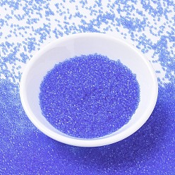(DB1110) Transparent Azure MIYUKI Delica Beads, Cylinder, Japanese Seed Beads, 11/0, (DB1110) Transparent Azure, 1.3x1.6mm, Hole: 0.8mm, about 2000pcs/bottle, 10g/bottle