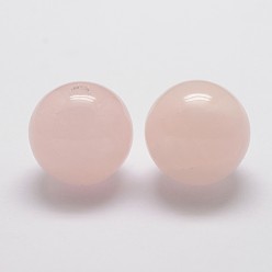 Rose Quartz Natural Rose Quartz Beads, Round, 20mm, Hole: 3~4mm