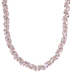 Платина 1 ярды железные цепочки для чашек со стразами, лист, со стеклом и картонной бумагой, граненые, лошадиный глаз , платина, 14.5x6.5 мм