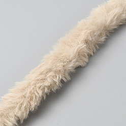 Бланшированный Миндаль Плюшевые палочки своими руками, средство для чистки труб, стебли из синели из полиэстера, с алюминиевой жилой, материал для детских поделок, бланшированный миндаль, 1000x27x26 мм