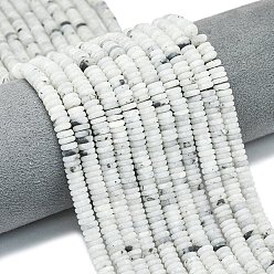 Лабрадорита Натуральный лабрадорит, рондель, 6x2 мм, отверстие : 1 мм, около 150~160 шт / нитка, 14.57~14.96'' (37~38 см)