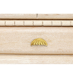 Золотой Мини-ручка ящика из сплава, аксессуары для украшения миниатюрного кукольного домика, золотые, 5x9 мм