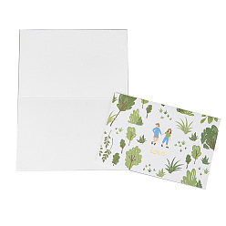 Mixed Color Envelope and Floral Pattern Thank You Cards Sets, for Mother's Day Valentine's Day Birthday Thanksgiving Day, Mixed Color, 9.1x13.6x0.03cm, 16.9x12.8x0.06cm, 2pcs/set, 6 colors, 5sets/color, 30sets/bag