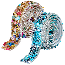 (52) Непрозрачная лаванда 2 стили, отделка из смолы, страз и бусин, самоклеящаяся термолента, для поделок искусства, шитье, разноцветные, 3/4x1/8 дюйм (20x3.5 мм)