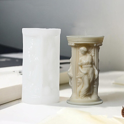 Белый Силиконовые формы для свечей своими руками, формы для литья смолы, для уф-смолы, афина, белые, 70x124 мм