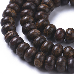 Bronzite Natural Bronzite Beads Strands, Rondelle, 8x5mm, Hole: 0.8mm, about 73pcs/strand, 15.16 inch(38.5cm)