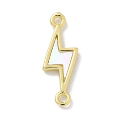 Lightning Bolt Подвески из латуни, реальный 18 k позолоченный, молния, 23.5x7.5x2 мм, отверстие : 1.6 мм