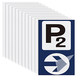 Прозрачный 20шт. ПВХ электростатическая защитная пленка, прямоугольные, прозрачные, 230x150 мм