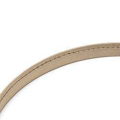 Peru Plain Plastic Hair Band Findings, No Teeth, Covered with Cloth, Peru, 120mm, 9.5mm