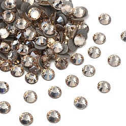 00030 235 Honey Камни preciosa® crystal hotfix с плоской основой, чешский хрусталь, круглый(438 11 612 шатон роза вива 12 ®), 00030 235 мед, ss 16 (3.8~4 мм)