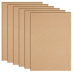 Bronze Rouleau de doublure artisanale en cuir mélangé pour sacs et pochettes, rectangle, tan, 420x297x0.8mm
