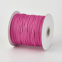 Camellia Eco-Friendly Korean Waxed Polyester Cord, Camellia, 0.5mm, about 169.51~174.98 Yards(155~160m)/Roll