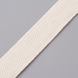 Bisque Polyester Ribbon, Webbing Garment Sewing Accessories, Bisque, 25mm, about 5yard/roll