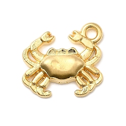 Краб 304 подвески из нержавеющей стали, обереги от морских организмов, золотые, краб, 14.5x17x3.5 мм, отверстие : 1.9 мм