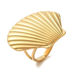 Настоящее золото 18K Ионное покрытие (ip) 304 перстни из нержавеющей стали, оболочка, реальный 18 k позолоченный, внутренний диаметр: регулируемый
