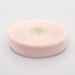 Lavender Blush Polyester Velvet Ribbon for Gift Packing and Festival Decoration, Lavender Blush, 7/8 inch(23mm), about 25yards/roll(22.86m/roll)