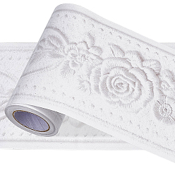 Flor 5m pegatinas de pvc, Rectángulo, pegatinas para bordes de papel tapiz, flor, 100 mm