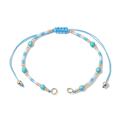 Темно-Голубой 4мм граненые круглые крашеные бусины из натурального говлита и бусины ручной работы для плетения браслетов, глубокое синее небо, 11-1/2 дюйм (29.2 см)