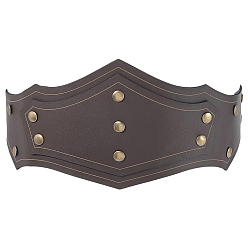 Кокосово-Коричневый Кожаные повязки на голову, аксессуары для волос для женщин, кокосового коричневый, 557x115x5.5 мм