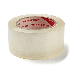Clair Ruban adhésif acrylique pour colis d'emballage, ruban adhésif pour sceller les cartons, clair, 50~55x0.1mm, environ 110 m / bibone 