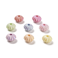 Rondelle Пластиковые бусины, ремесло бусы, разноцветные, рондель, 7.5x5 мм, отверстие : 1.8 мм, Около 2272 шт / 500 г