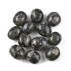 Glaucophane Натуральные глаукофановые шарики, обваленные камни, нет отверстий / незавершенного, самородки, 20~56x18~30.5x8~28 мм