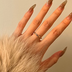 Настоящее золото 18K 925 женские кольца из стерлингового серебра с микропаве из кубических цирконий, реальный 18 k позолоченный, размер США 6 3/4 (17.1 мм)