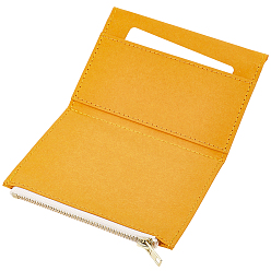 Золотистый Бумажные пакеты для хранения счетов-фактур на молнии, карманы для файлов, прямоугольные, золотые, 130x93x6 мм