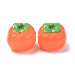 Other Fruits Полустереоскопические кабошоны из прозрачной смолы с декодированием, фрукты, фрукты, 15.5x16x14 мм