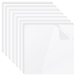 Квадрат Пластиковые листы, прозрачные, квадратный, 300x300x0.15 мм